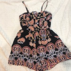 cute tribal print romper